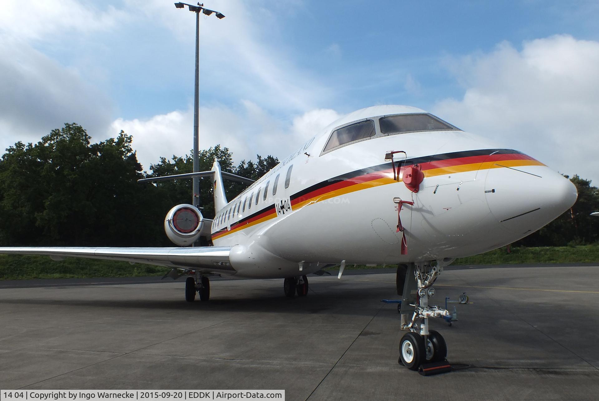 14 04, 2011 Bombardier BD-700-1A11 Global 5000 C/N 9417, Bombardier BD-700-1A11 Global Express of Flugbereitschaft BMVg (German air force VIP-Flight) at the DLR 2015 air and space day on the side of Cologne airport