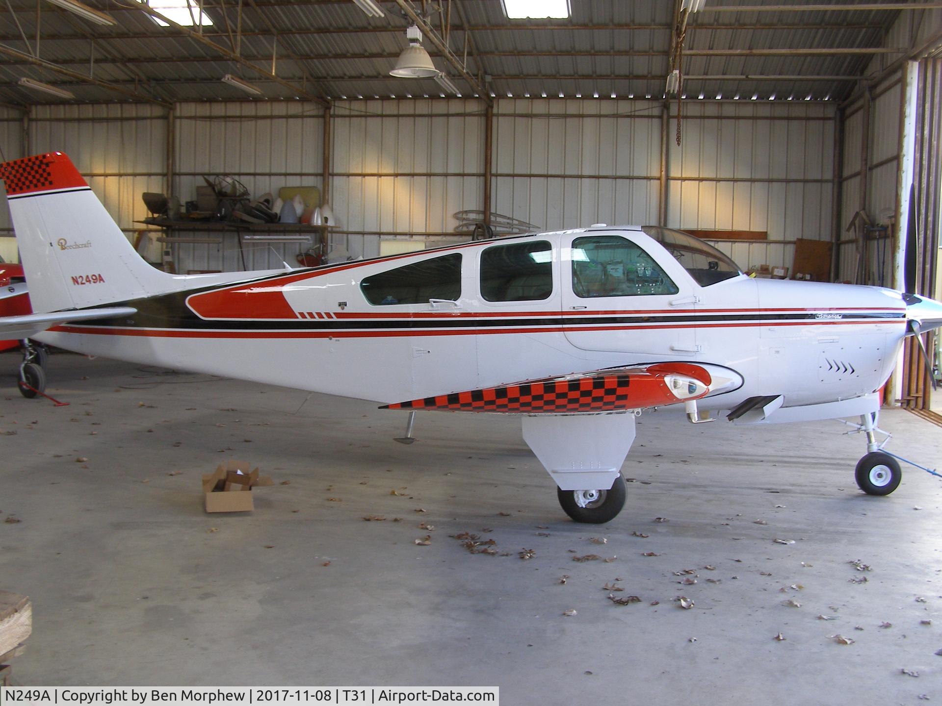 N249A, 1977 Beech F33C Bonanza C/N CJ-132, Aero Country Airport