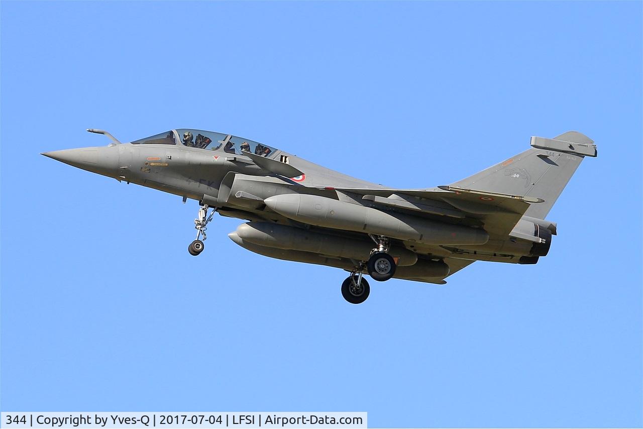 344, Dassault Rafale B C/N 344, Dassault Rafale B, Short approach rwy 29, St Dizier-Robinson Air Base 113 (LFSI)
