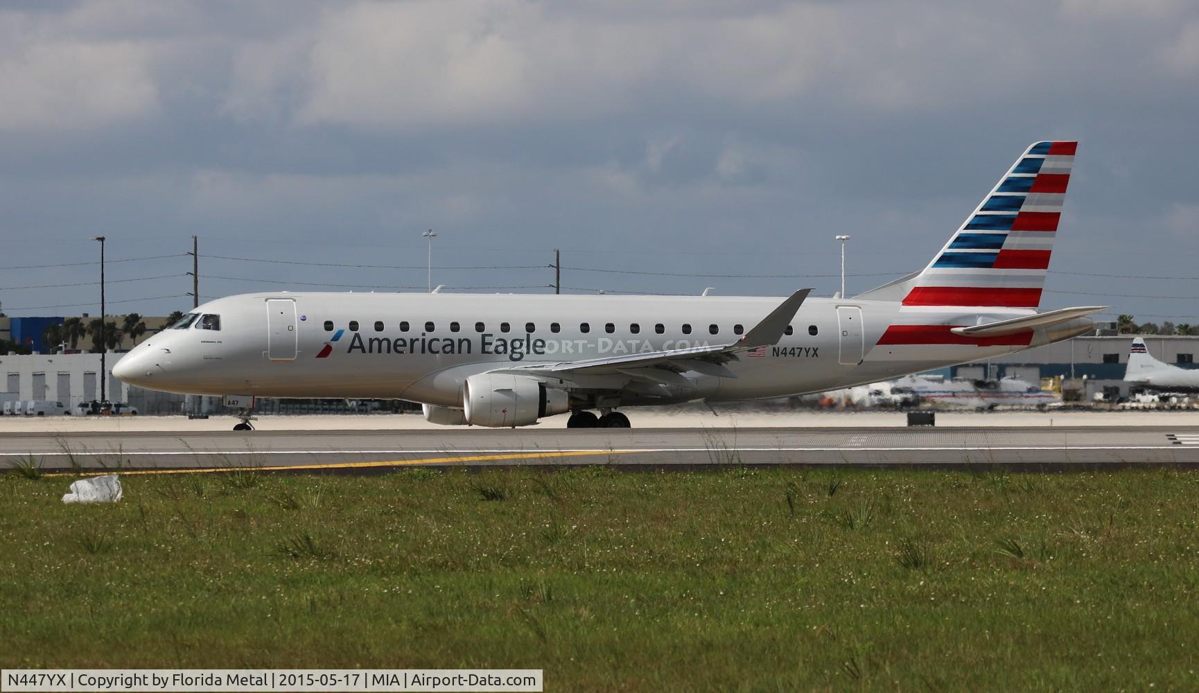 N447YX, 2015 Embraer 175LR (ERJ-170-200LR) C/N 17000463, American Eagle