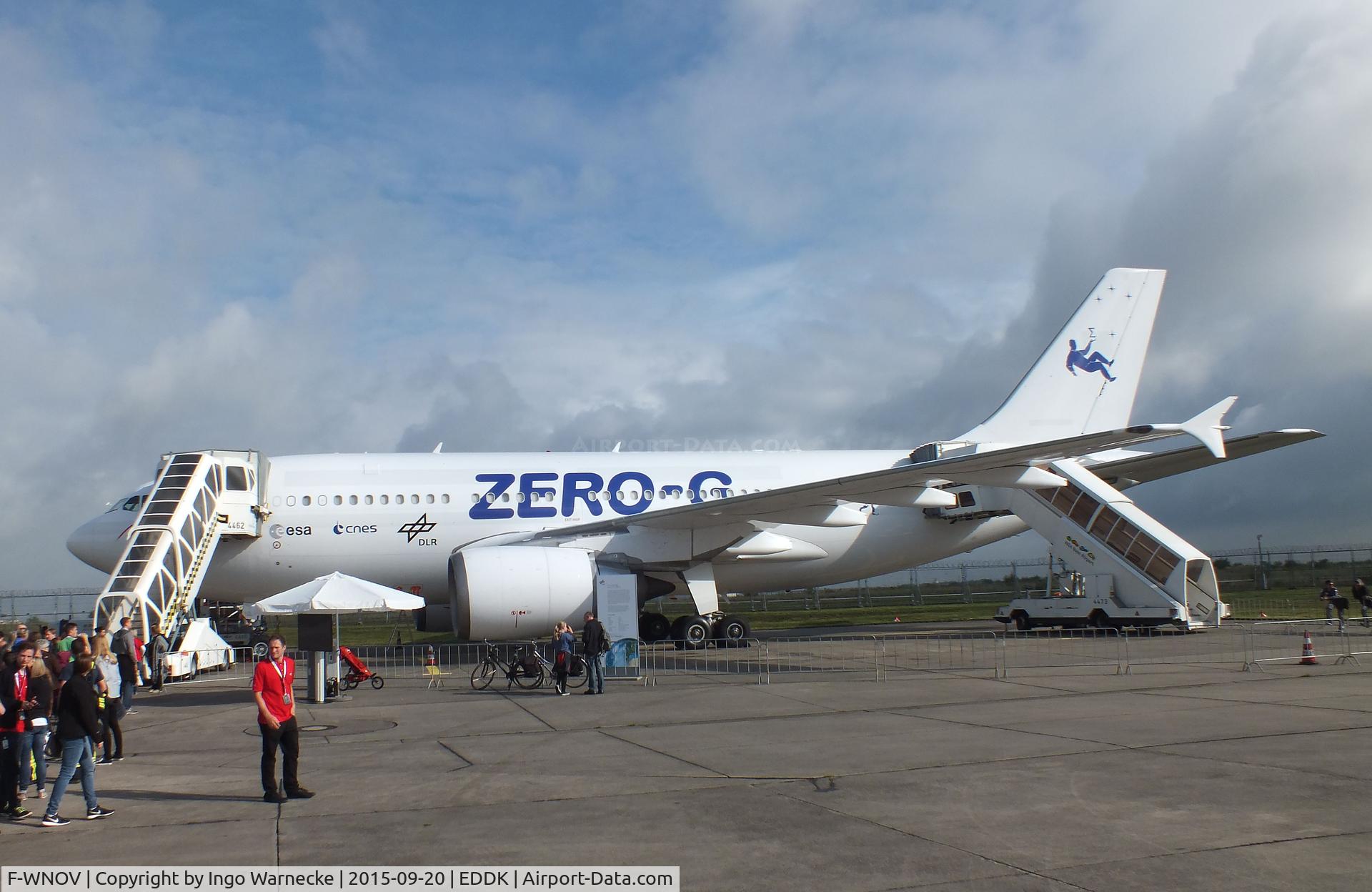 F-WNOV, 1989 Airbus A310-304ET C/N 498, Airbus A310-304ET ZERO-G of Novespace at the DLR 2015 air and space day on the side of Cologne airport