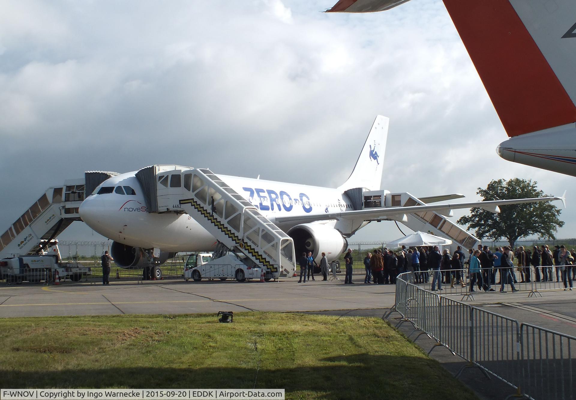 F-WNOV, 1989 Airbus A310-304ET C/N 498, Airbus A310-304ET ZERO-G of Novespace at the DLR 2015 air and space day on the side of Cologne airport