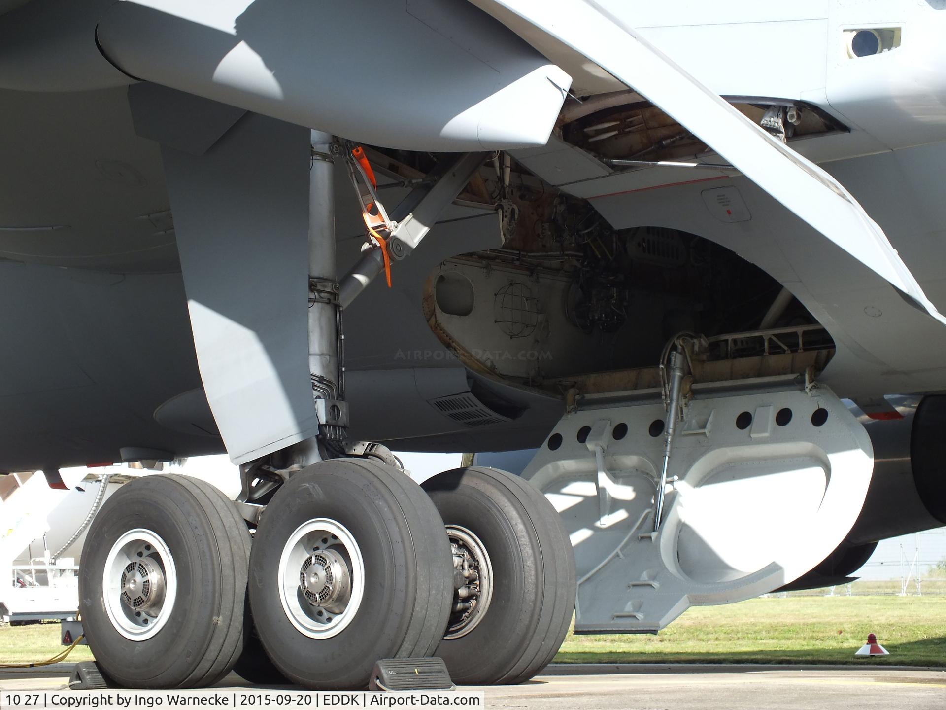10 27, 1989 Airbus A310-304/MRTT C/N 523, Airbus A310-304/MRTT of the Luftwaffe (German Air Force) at the DLR 2015 air and space day on the side of Cologne airport