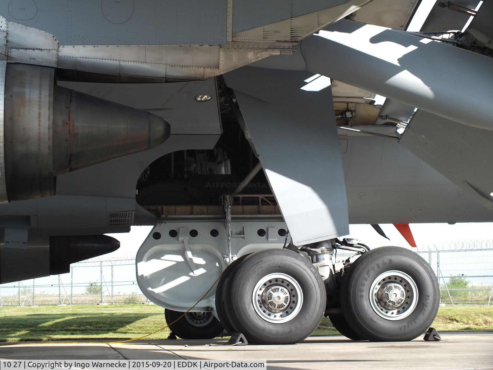 10 27, 1989 Airbus A310-304/MRTT C/N 523, Airbus A310-304/MRTT of the Luftwaffe (German Air Force) at the DLR 2015 air and space day on the side of Cologne airport
