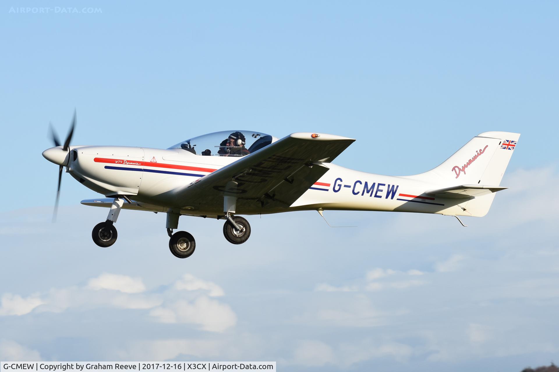 G-CMEW, 2012 Aerospool WT-9 Dynamic C/N DY457/2012, Departing from Northrepps.