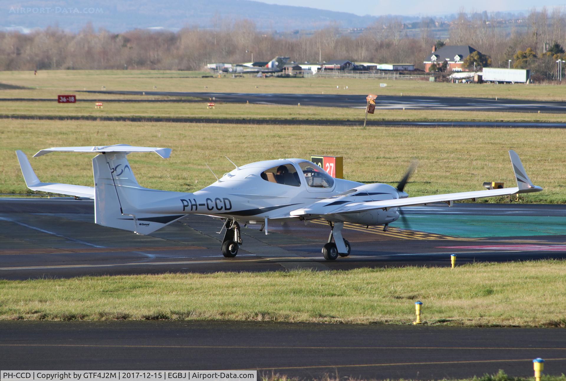 PH-CCD, 2008 Diamond DA-42 Twin Star C/N 42.332, PH-CCD at Staverton 15.12.17