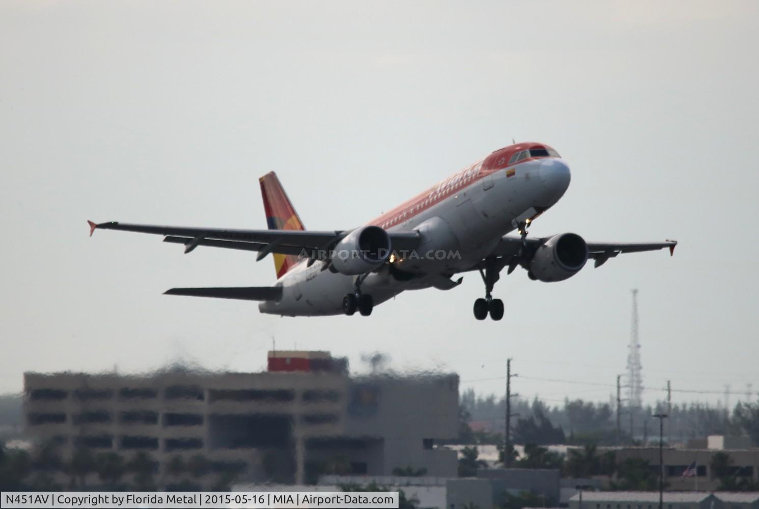 N451AV, 2009 Airbus A320-214 C/N 4051, Avianca