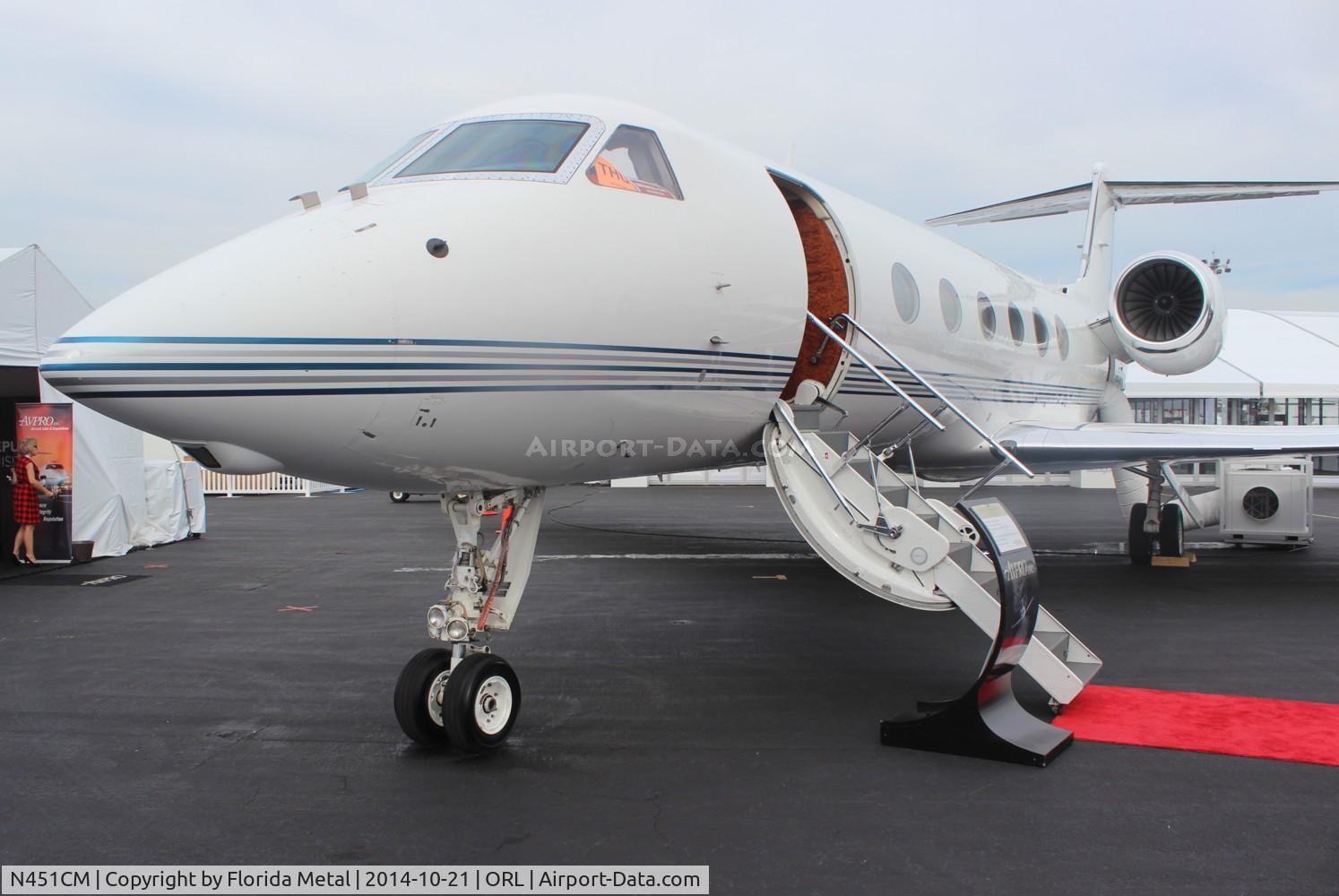 N451CM, 2005 Gulfstream Aerospace GIV-X (G450) C/N 4024, Gulfstream 450