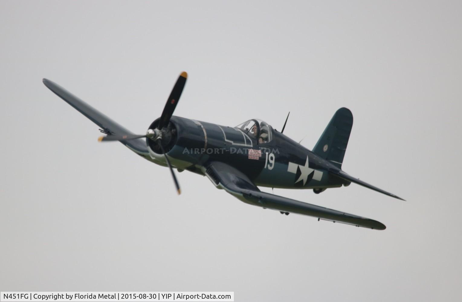 N451FG, 1945 Goodyear FG-1D Corsair C/N 3660, FG-1D