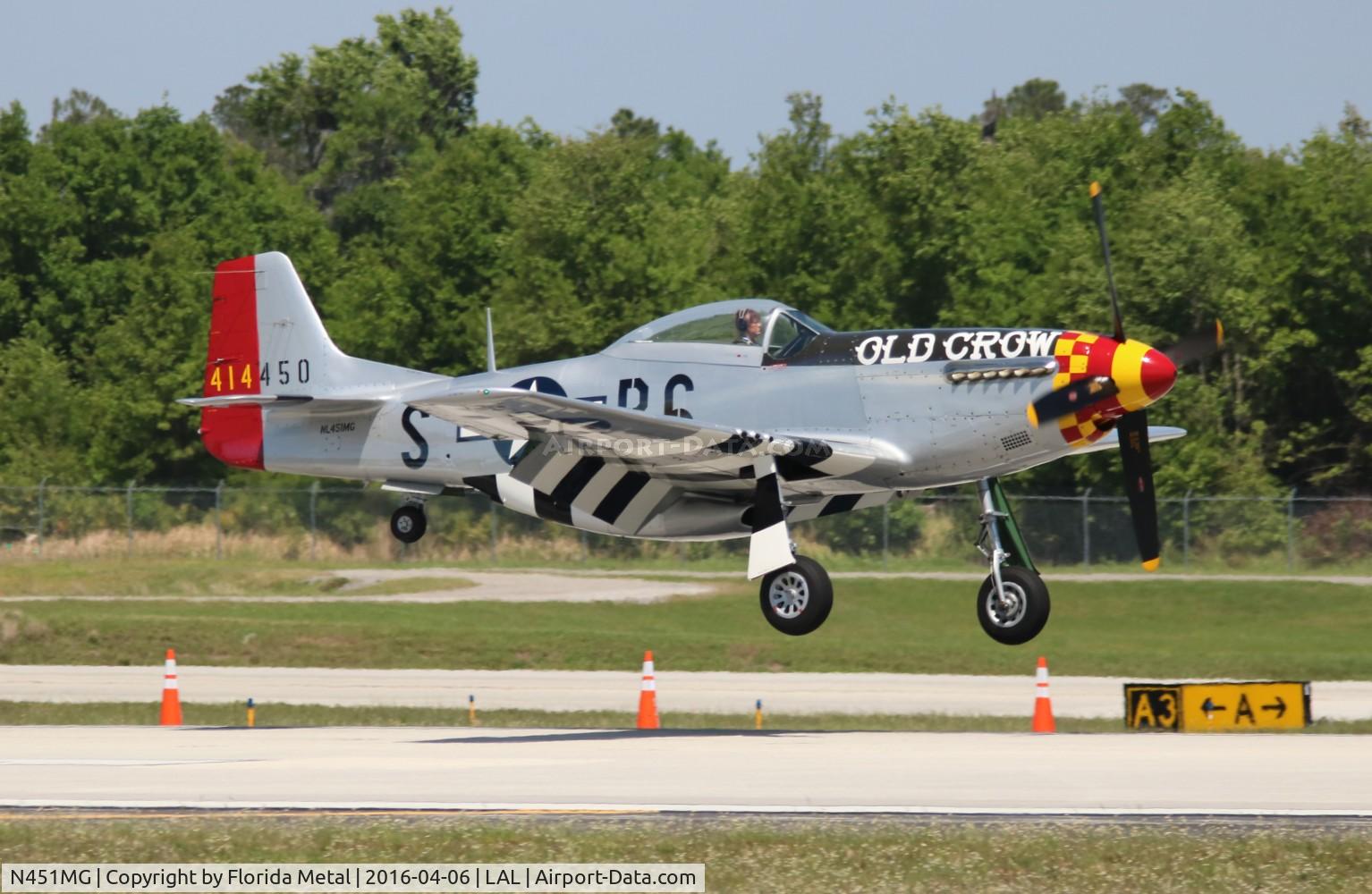 N451MG, 1944 North American P-51D Mustang C/N 44-74774, Old Crow