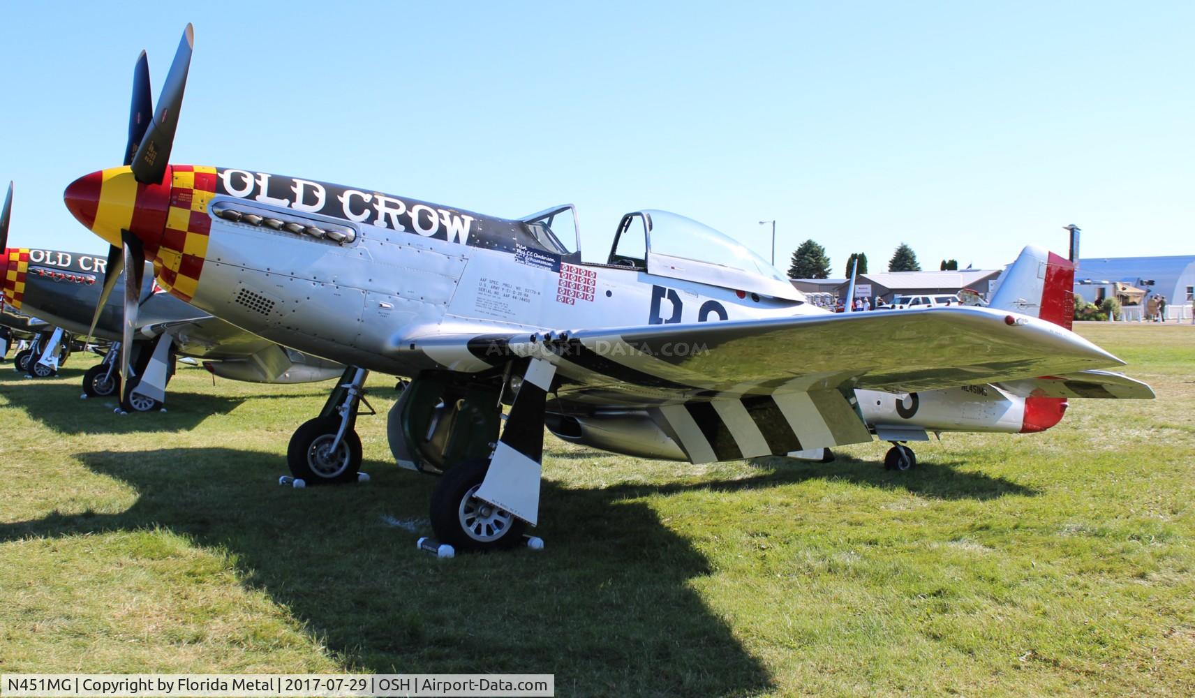 N451MG, 1944 North American P-51D Mustang C/N 44-74774, Old Crow