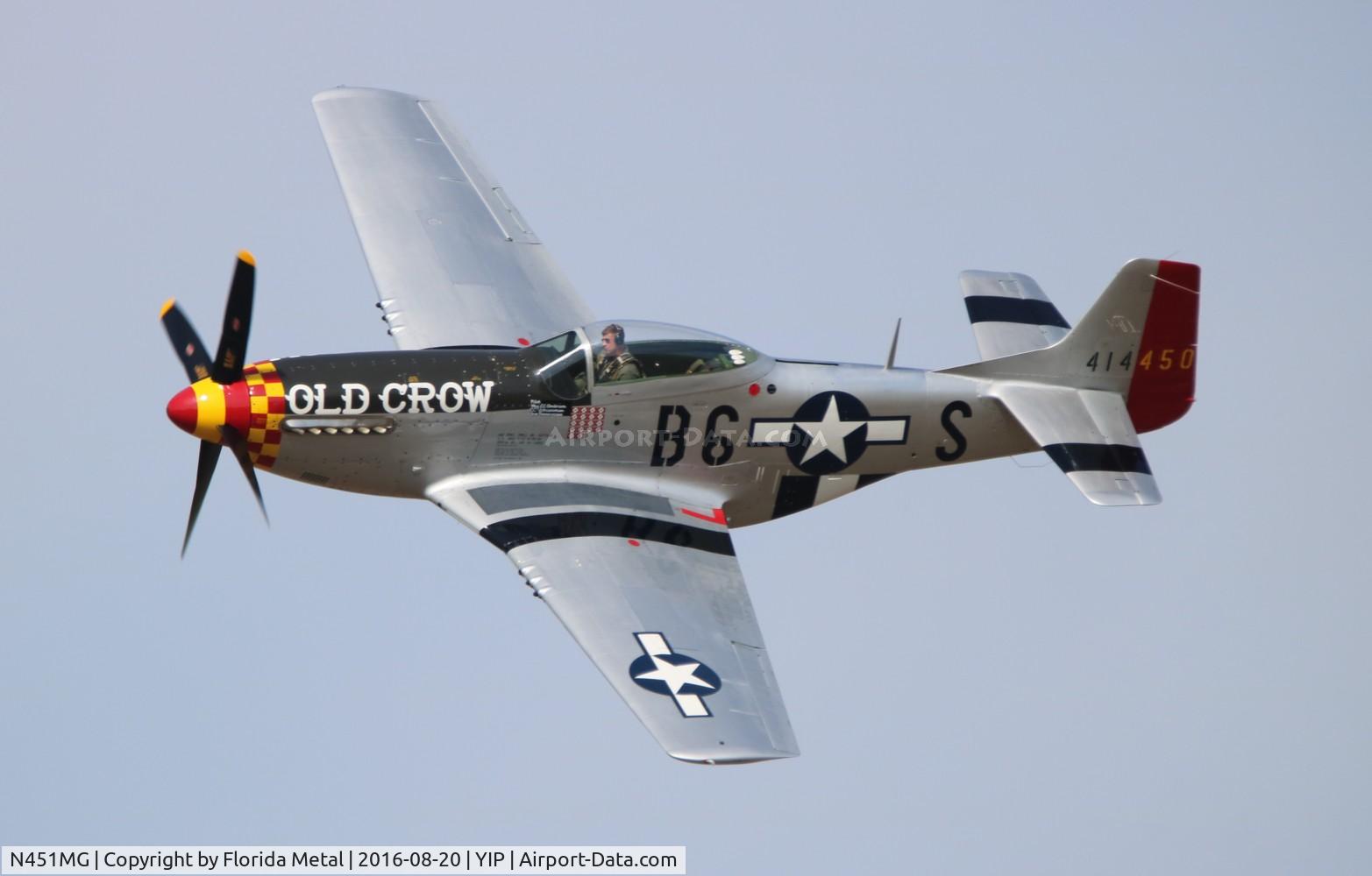 N451MG, 1944 North American P-51D Mustang C/N 44-74774, Old Crow