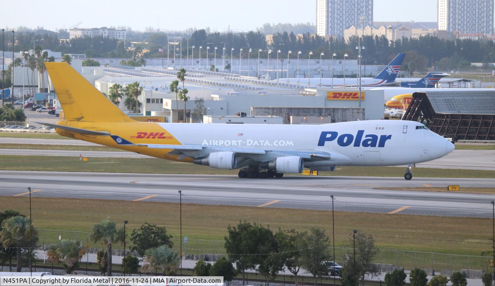 N451PA, 2000 Boeing 747-46NF C/N 30809, Polar Air Cargo 747-400F