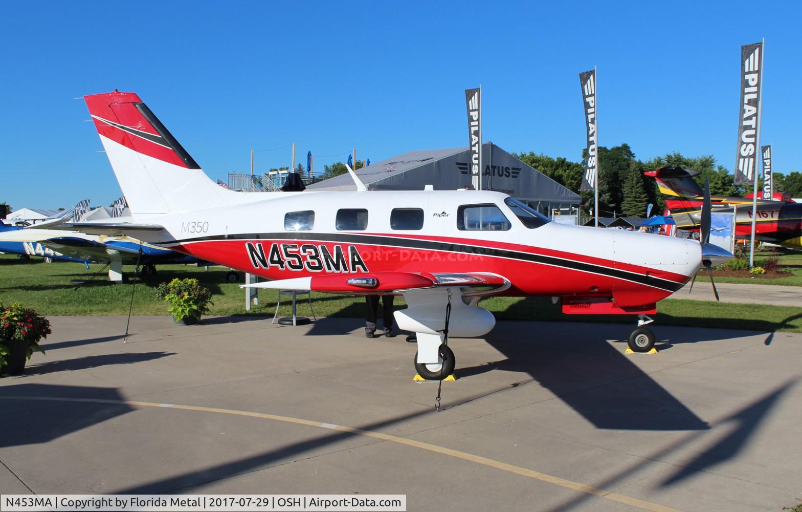 N453MA, 2016 Piper PA-46-350P Malibu Mirage Malibu Mirage C/N 4636687, Piper M350