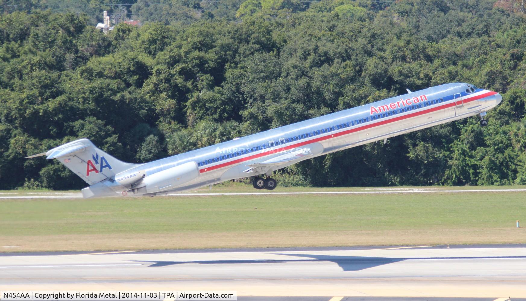 N454AA, 1987 McDonnell Douglas MD-82 (DC-9-82) C/N 49559, American
