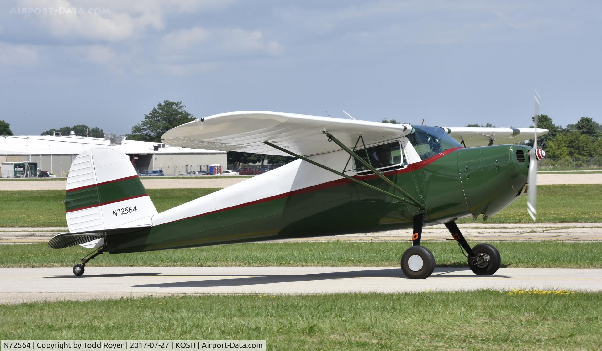 N72564, 1946 Cessna 120 C/N 9734, Airventure 2017