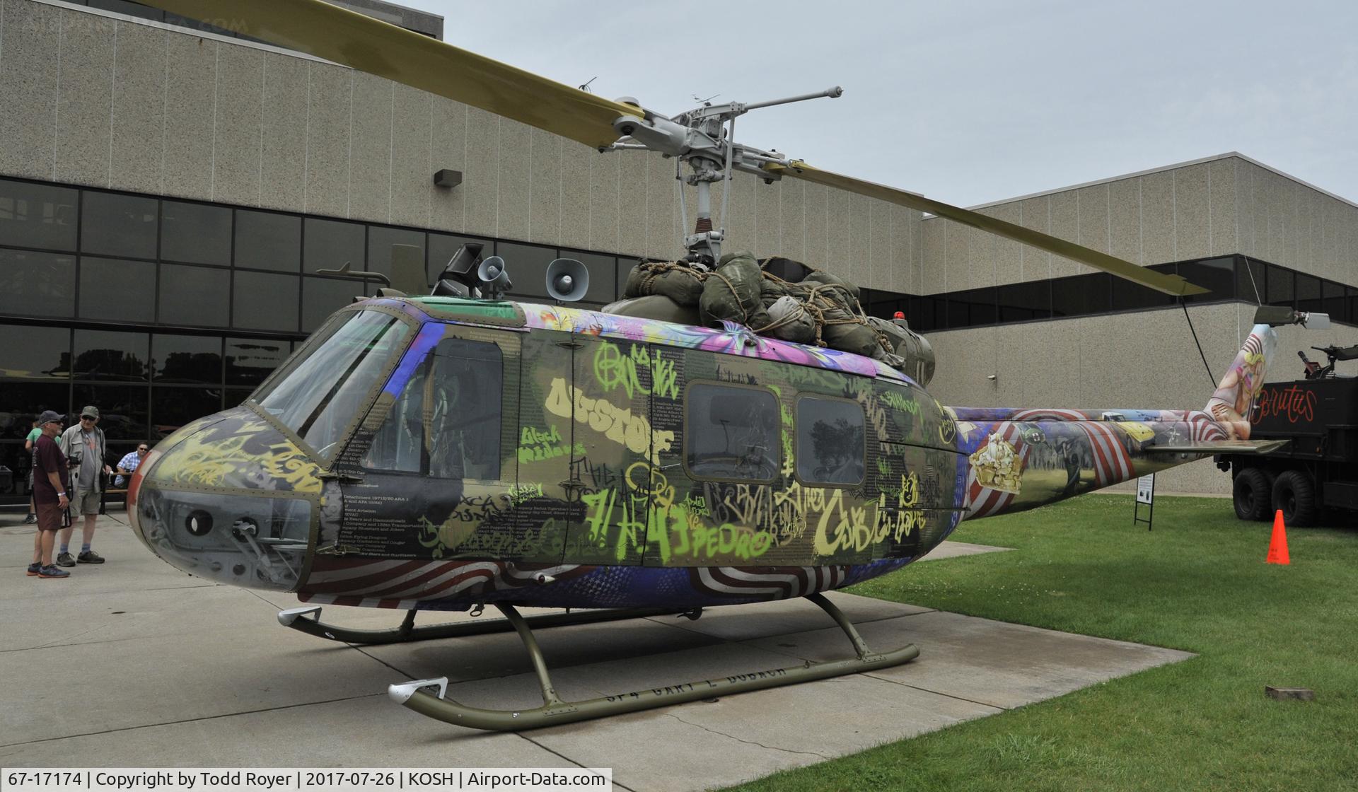67-17174, 1967 Bell UH-1H Iroquois C/N 9372, Airventure 2017