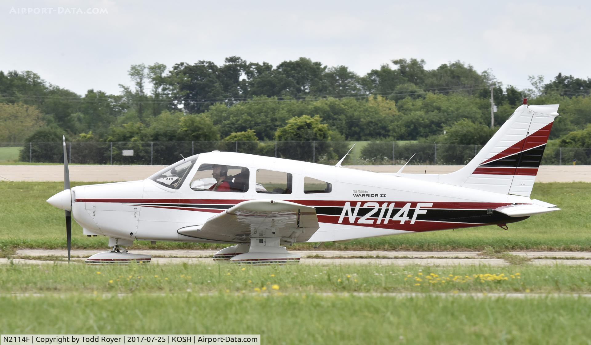 N2114F, 1978 Piper PA-28-161 C/N 28-7916169, Airventure 2017