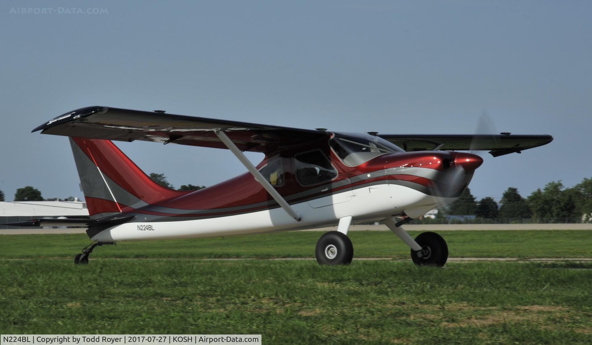 N224BL, 2013 Glasair GS-2 Sportsman C/N 7394, Airventure 2017