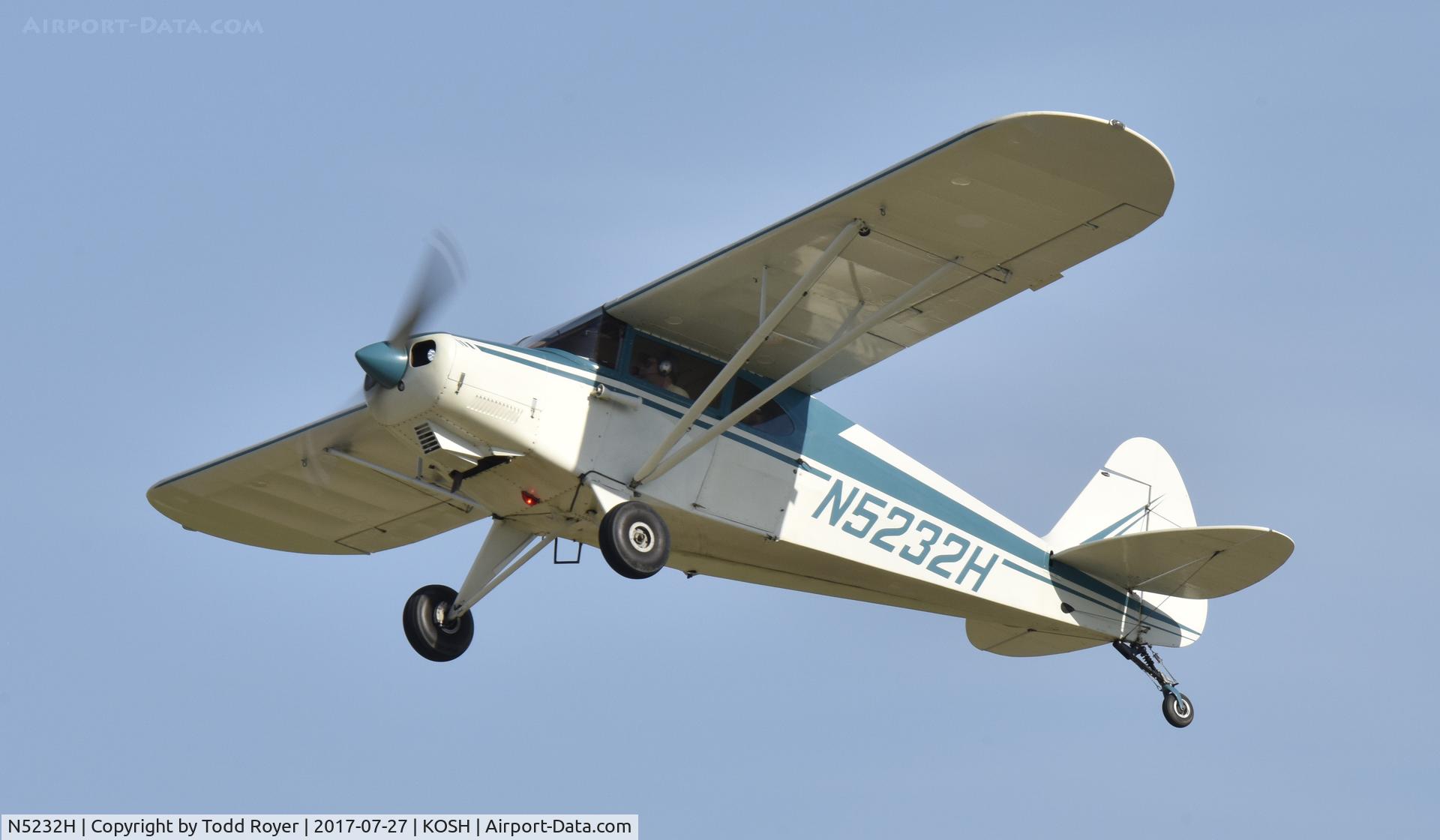 N5232H, Piper PA-16-160 Replica Clipper C/N 16-36, Airventure 2017