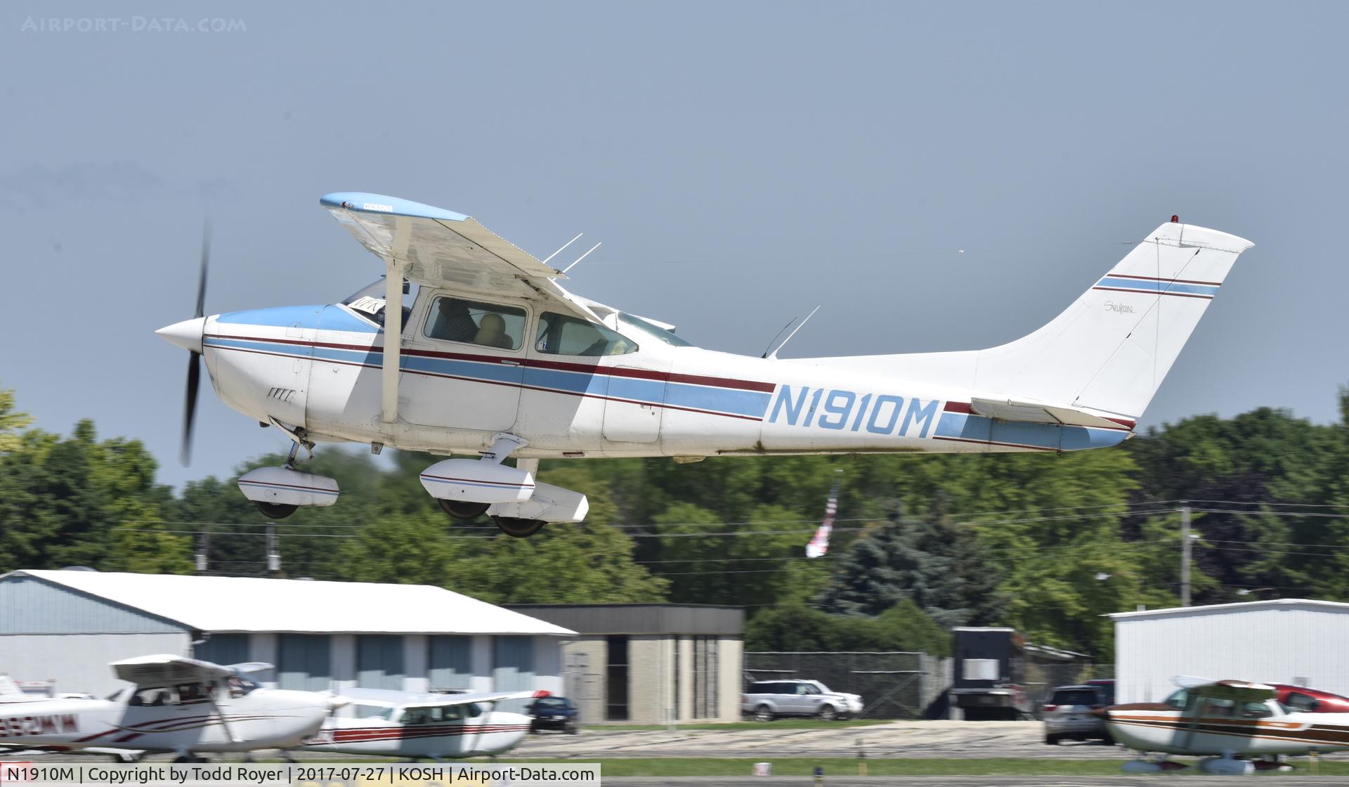 N1910M, 1975 Cessna 182P Skylane C/N 18264475, Airventure 2017
