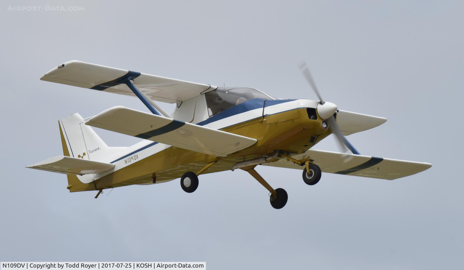 N109DV, 1978 Durand Mark V C/N 1, Airventure 2017