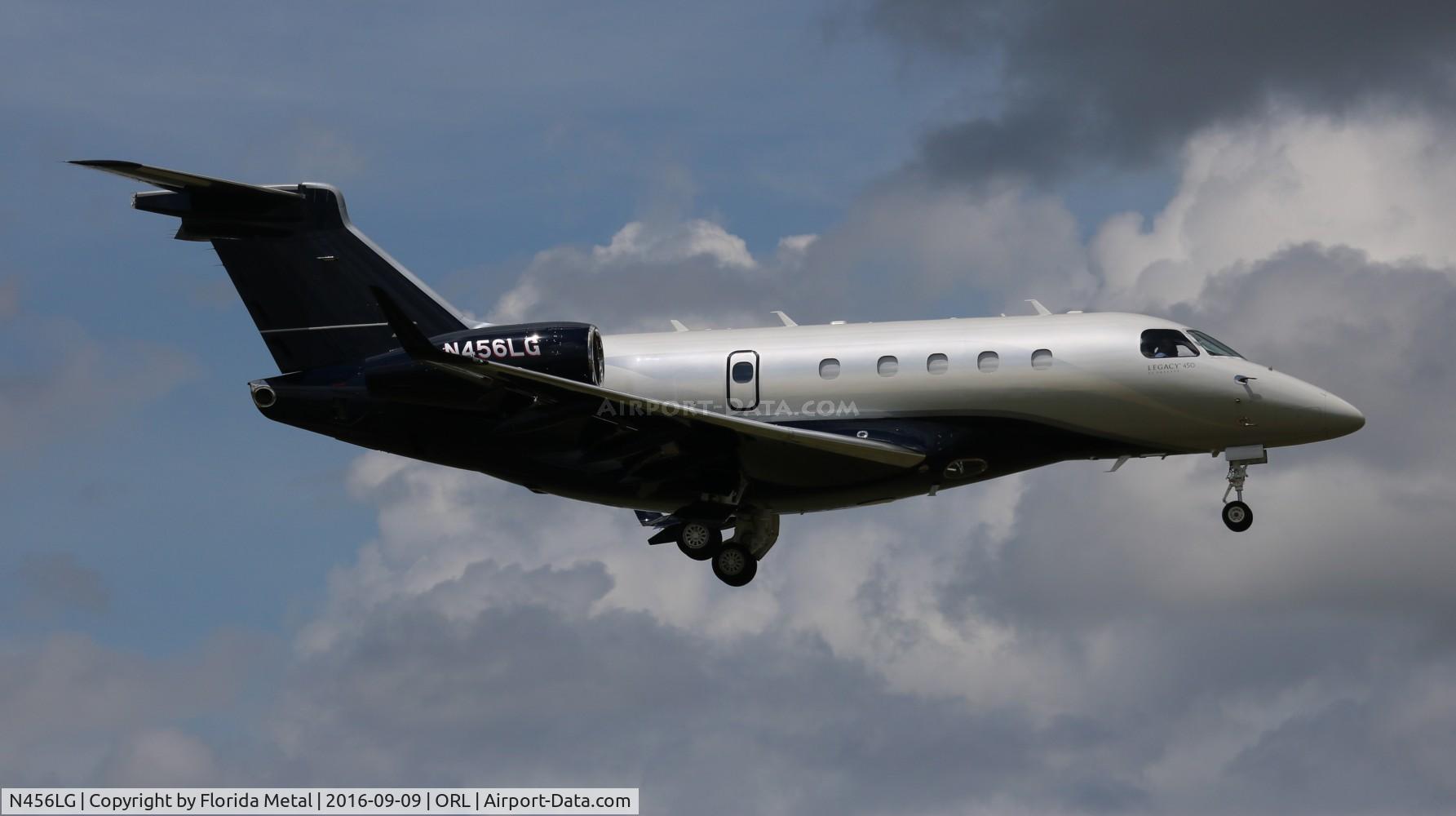 N456LG, 2015 Embraer EMB-545 Legacy 450 C/N 55000020, Legacy 450