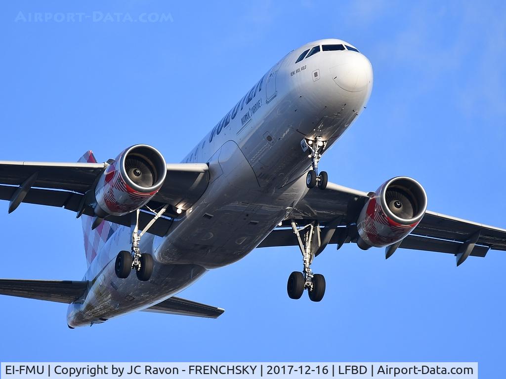 EI-FMU, 2004 Airbus A319-111 C/N 2122, Volotea 3842 from Malaga landing runway 23