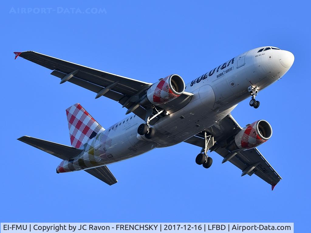 EI-FMU, 2004 Airbus A319-111 C/N 2122, Volotea 3842 from Malaga landing runway 23