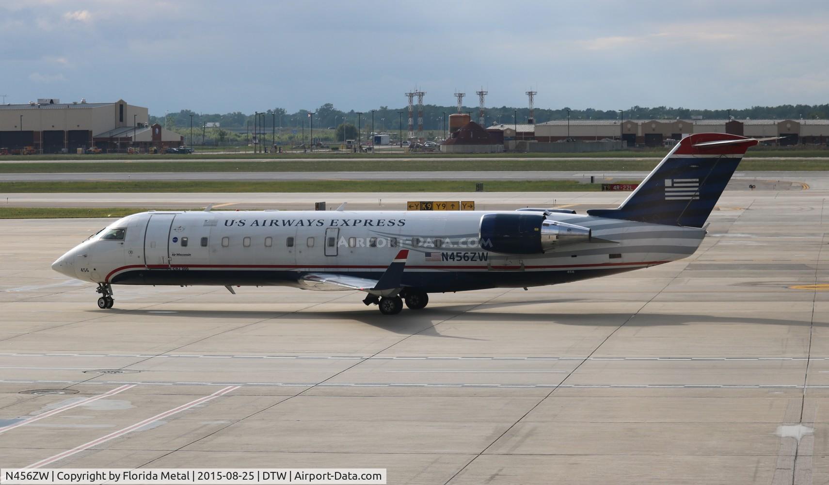 N456ZW, 2003 Bombardier CRJ-200LR (CL-600-2B19) C/N 7849, US Airways Express