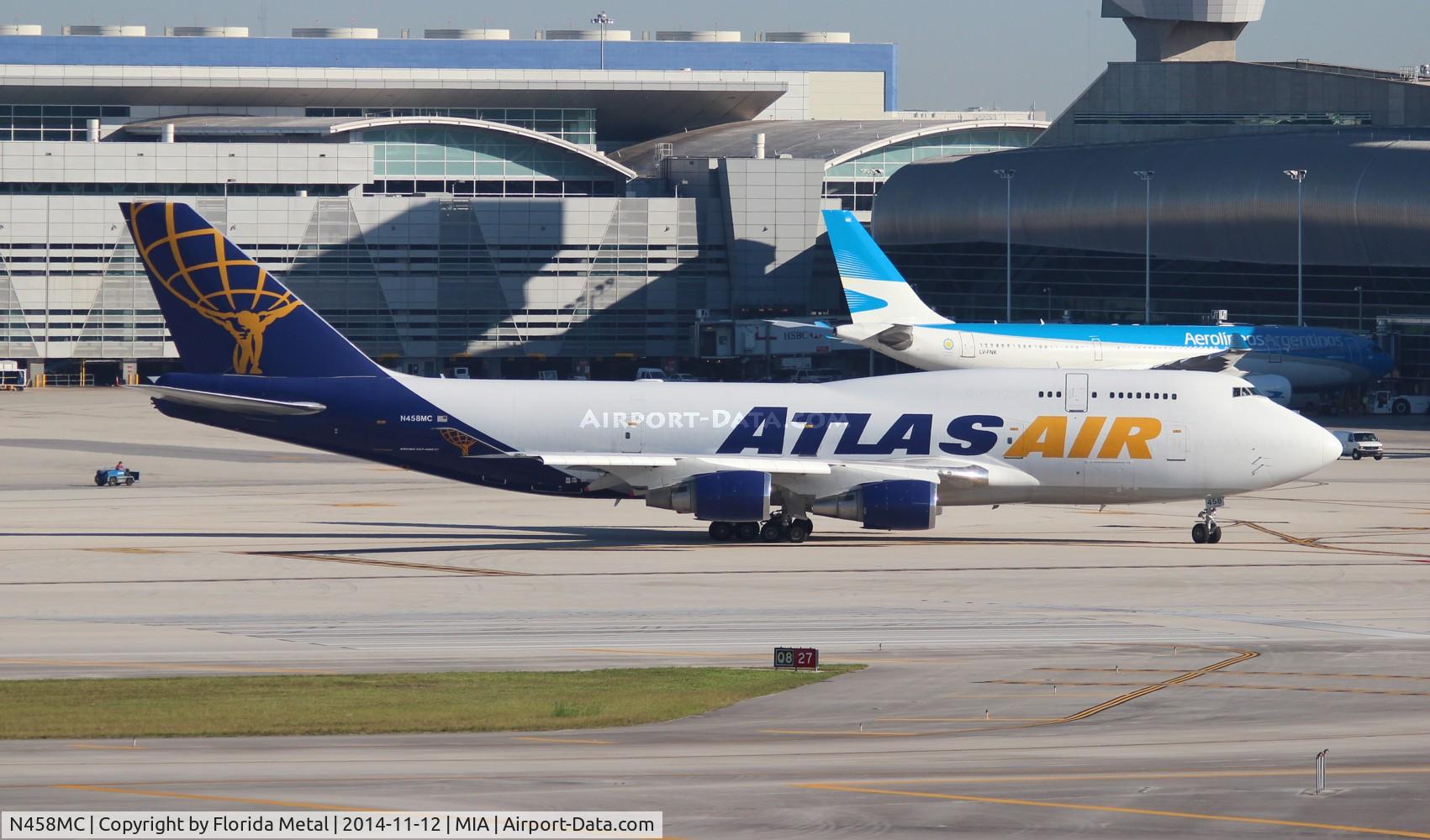N458MC, 1994 Boeing 747-446F C/N 26356, Atlas Air