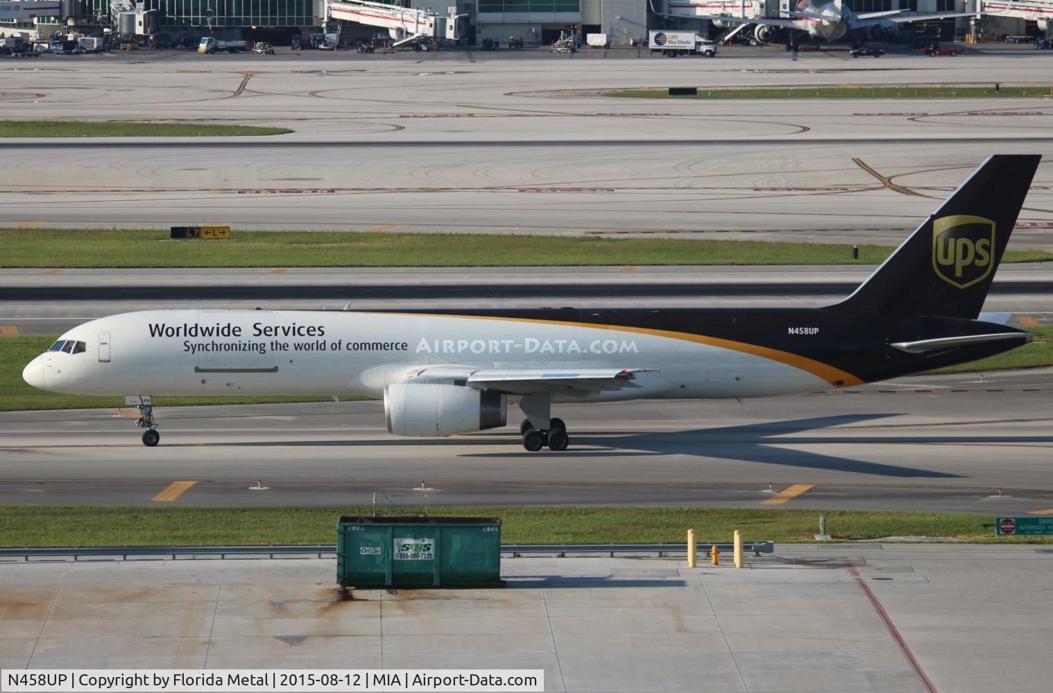 N458UP, 1996 Boeing 757-24APF C/N 25479, UPS 757-200