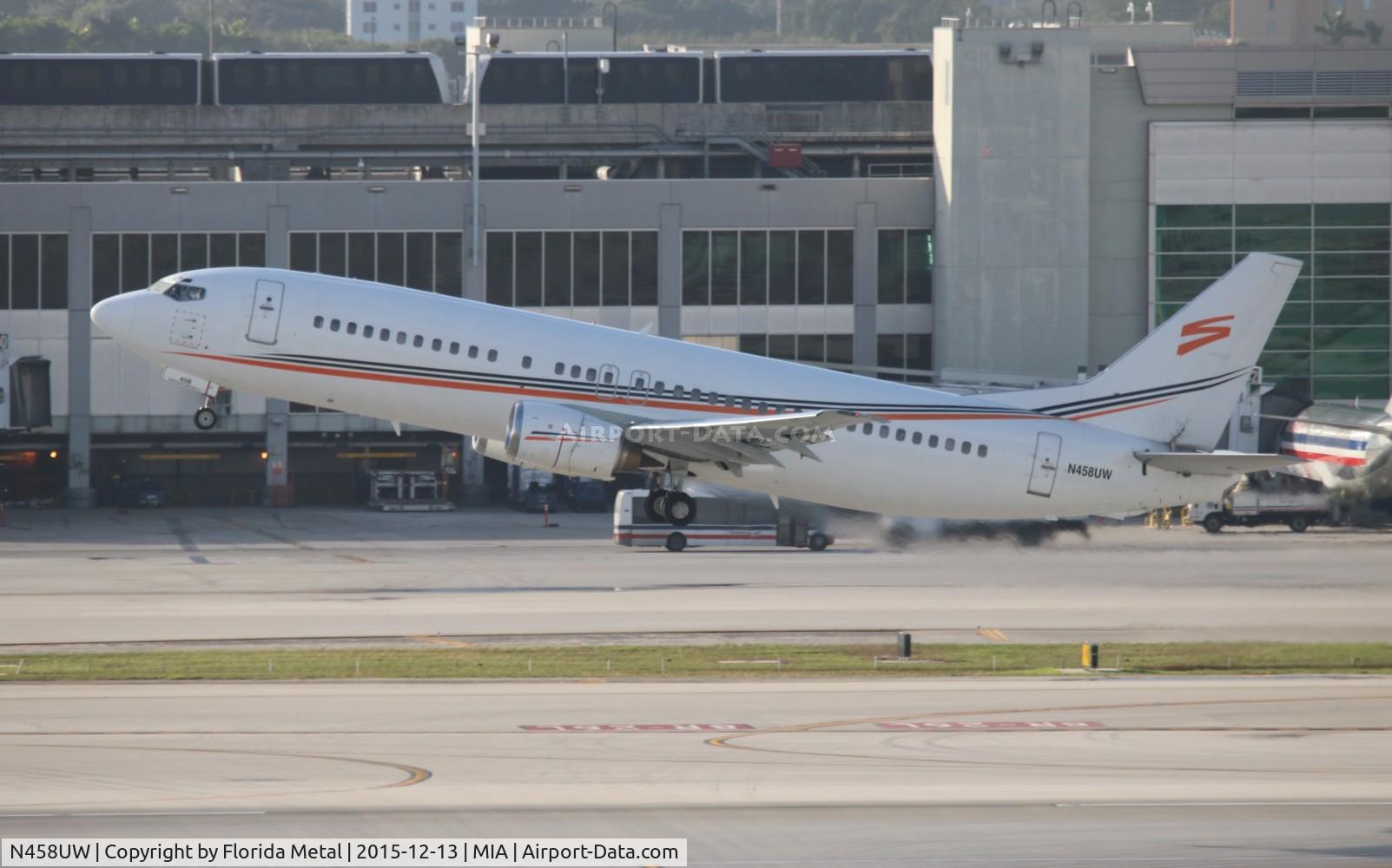 N458UW, 1991 Boeing 737-4B7 C/N 25022, Swift