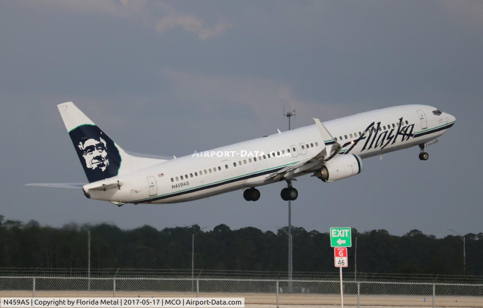 N459AS, 2014 Boeing 737-990/ER C/N 36352, Alaska