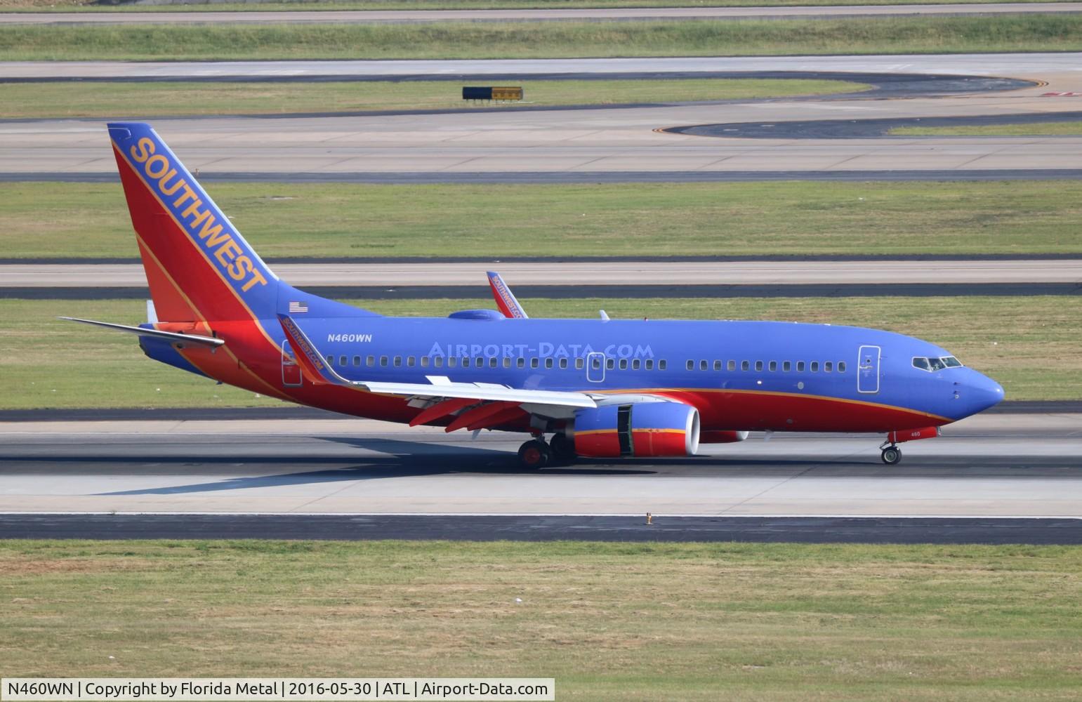 N460WN, 2004 Boeing 737-7H4 C/N 32464, Southwest