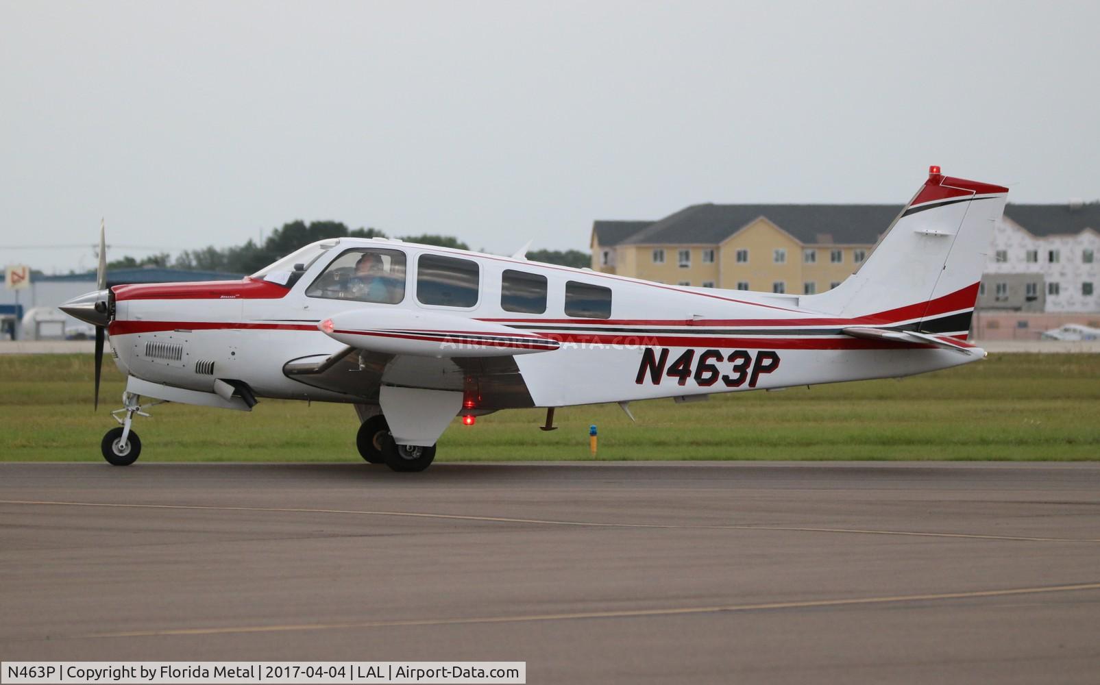 N463P, Raytheon Aircraft Company G36 C/N E-3708, Beech G36