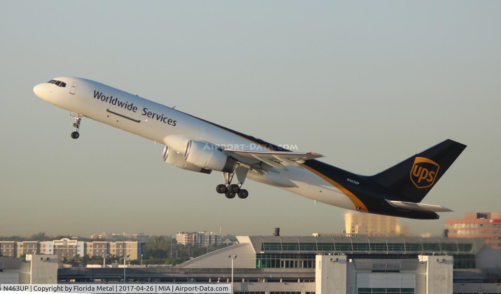 N463UP, 1997 Boeing 757-24APF C/N 28267, UPS 757-200
