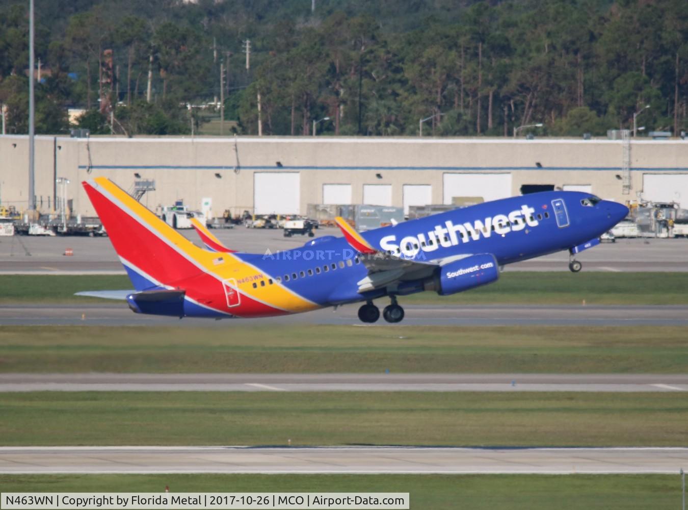N463WN, 2004 Boeing 737-7H4 C/N 32467, Southwest