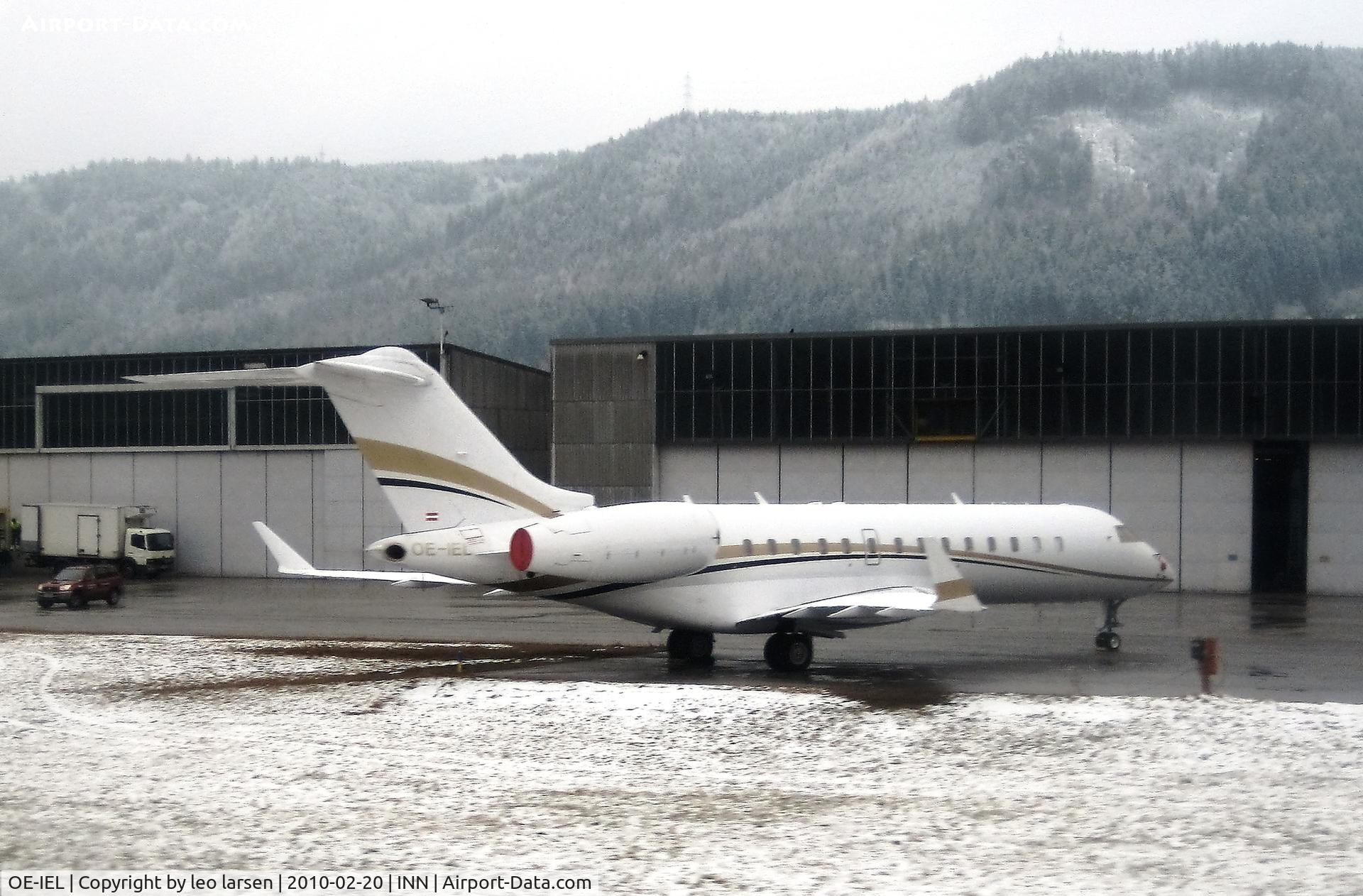 OE-IEL, Bombardier BD-700-1A10 Global Express C/N 9099, Innsbruck 20.2.2010