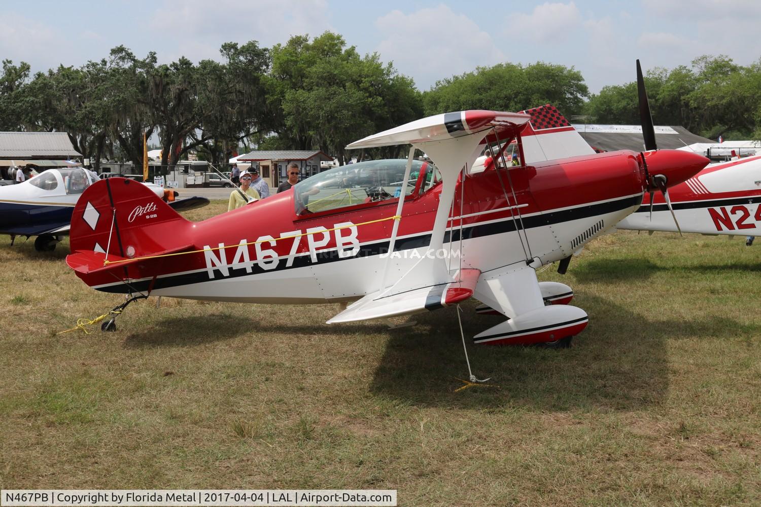 N467PB, 1997 Aviat Pitts S-2B Special C/N 5355, Pitts S-2B