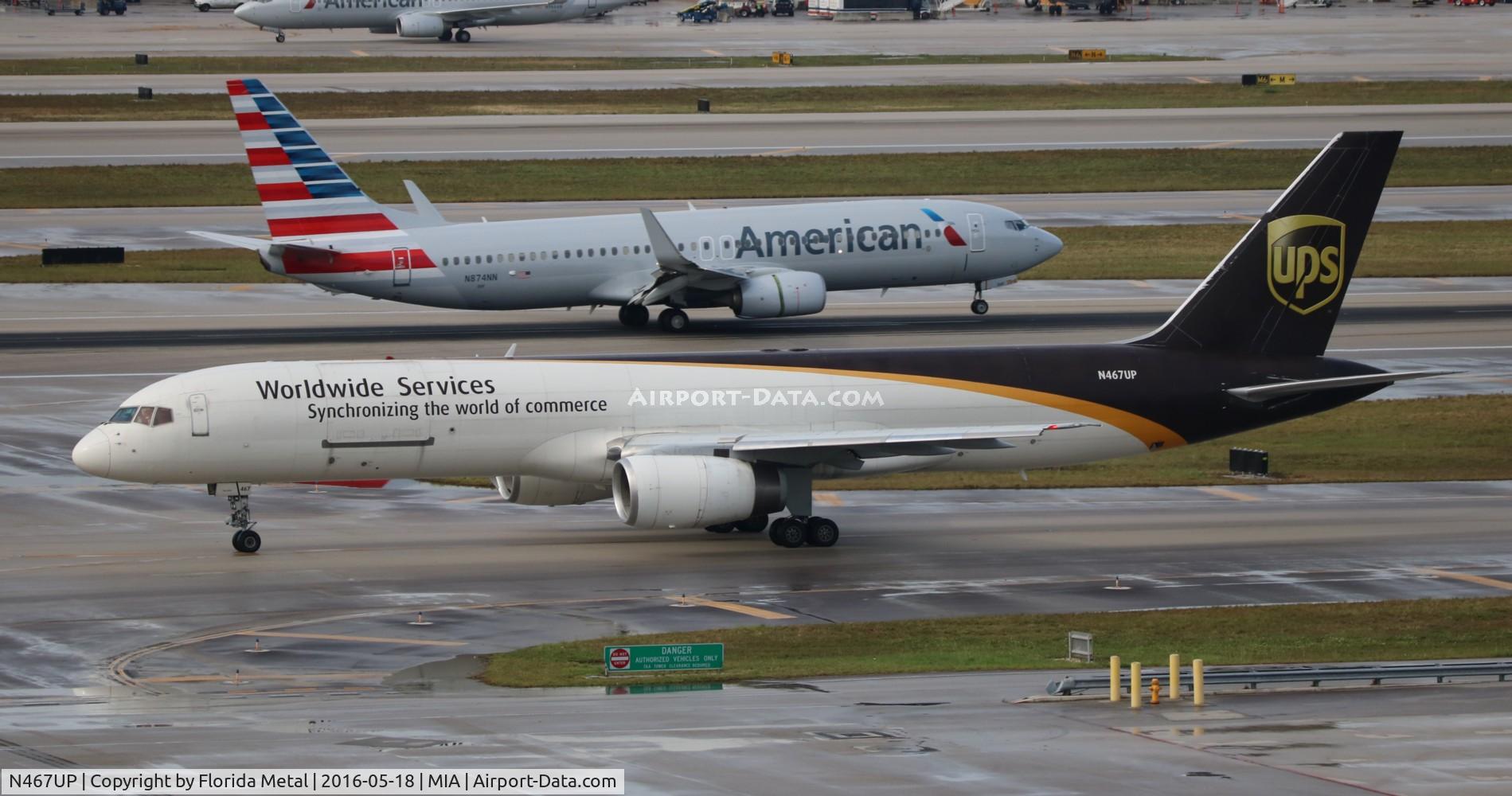 N467UP, 1997 Boeing 757-24APF C/N 25483, UPS 757-200