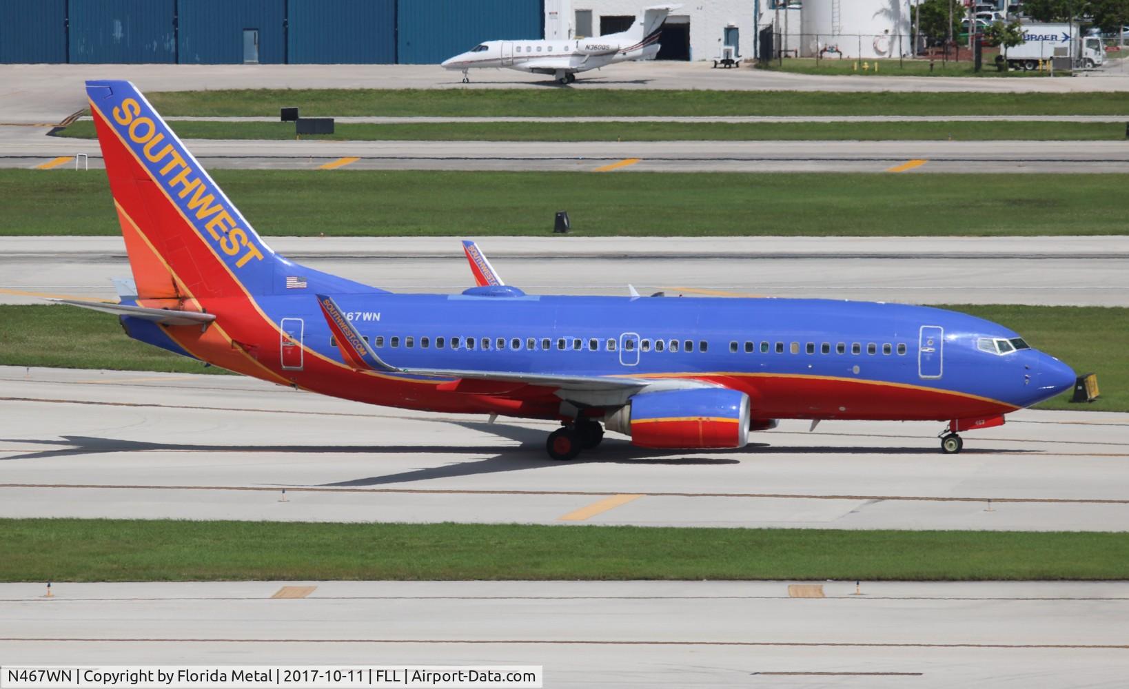 N467WN, 2004 Boeing 737-7H4 C/N 33830, Southwest