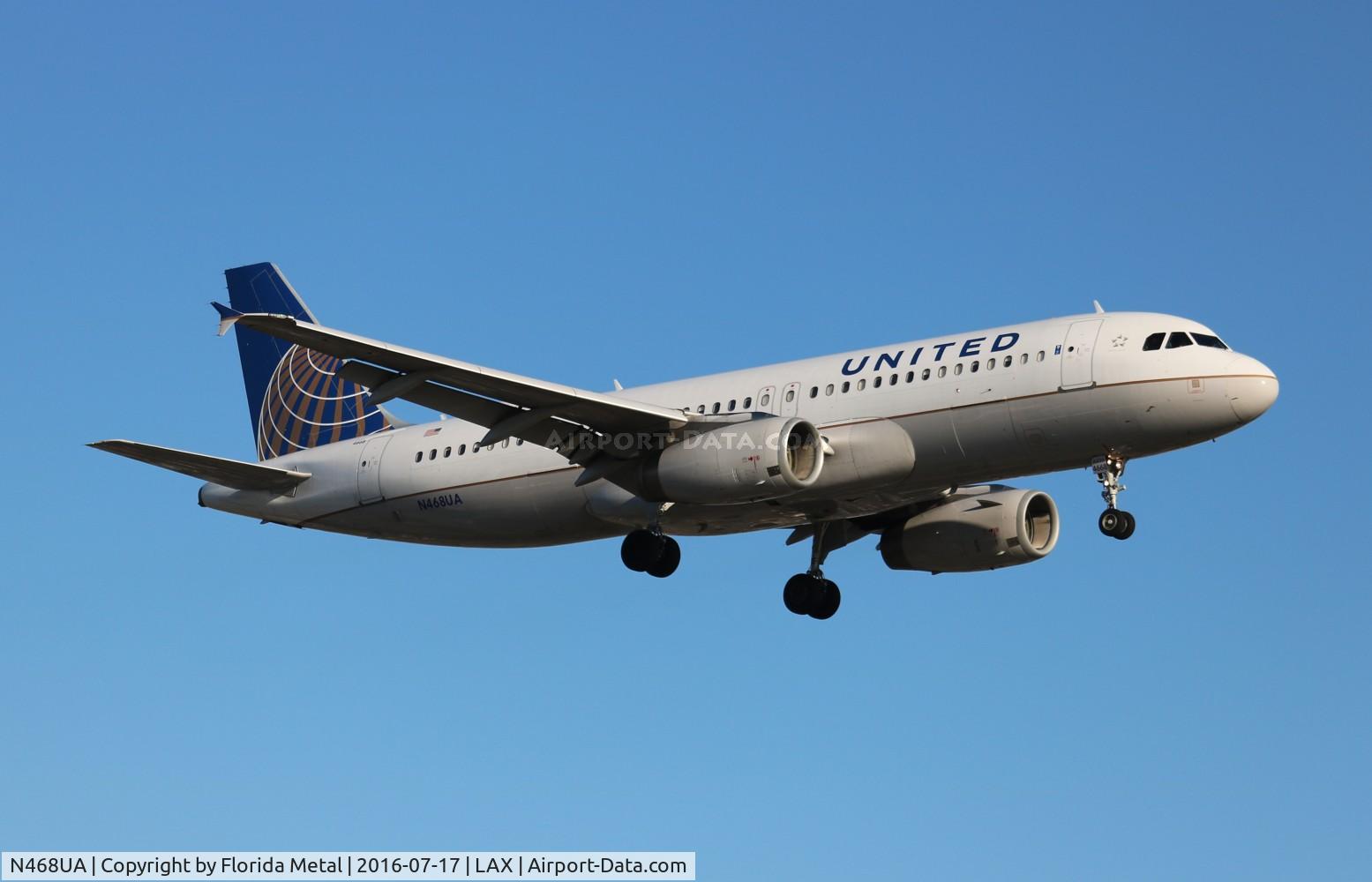 N468UA, 2000 Airbus A320-232 C/N 1363, United