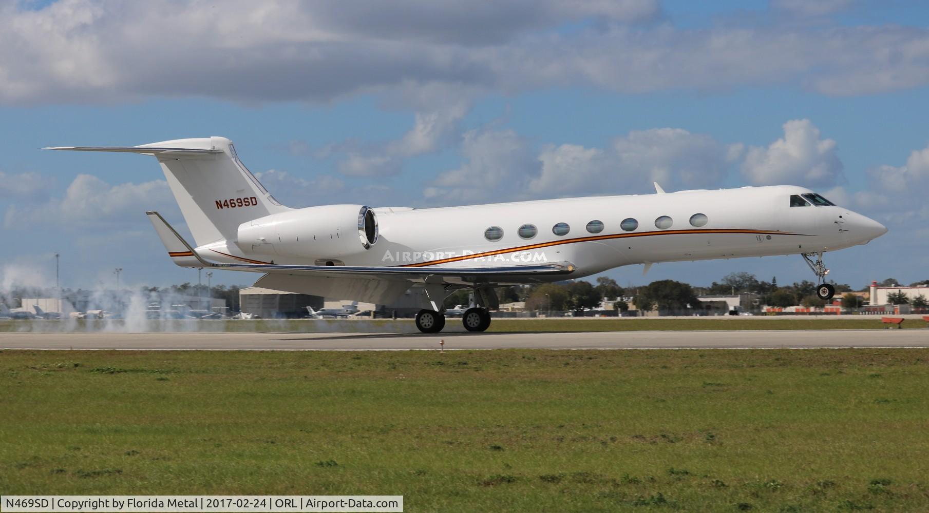 N469SD, 2008 Gulfstream Aerospace GV-SP (G550) C/N 5206, Gulfstream 550