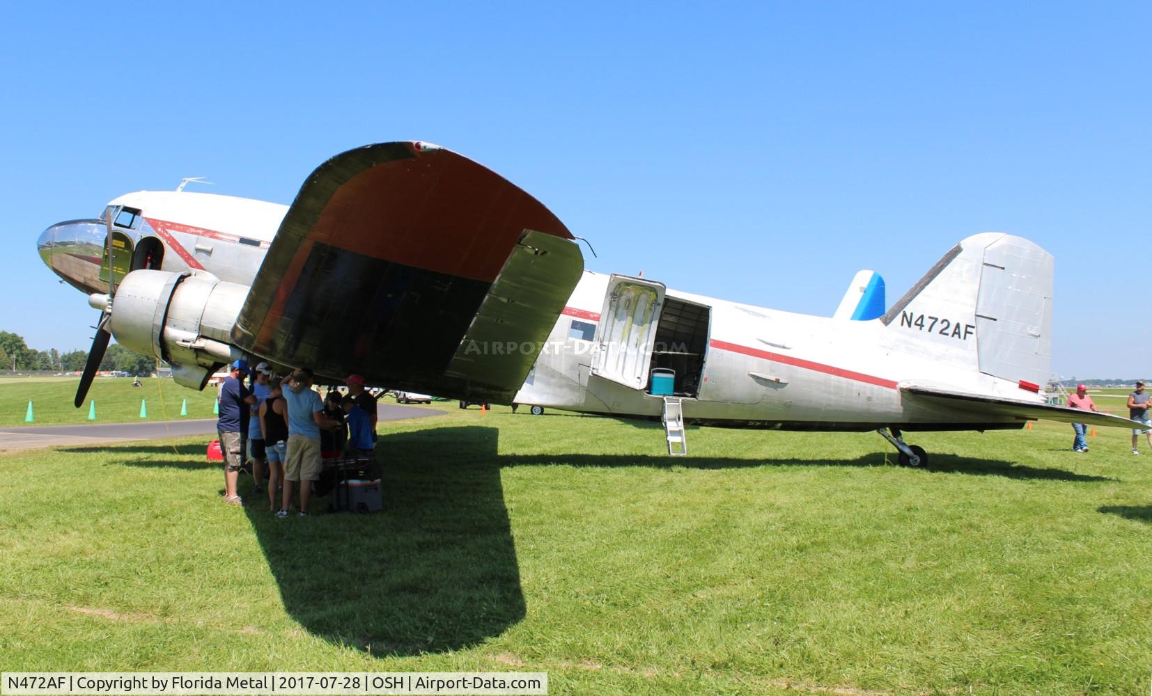 N472AF, 1944 Douglas DC3C-S1C3G (C-47A) C/N 13485, DC-3C