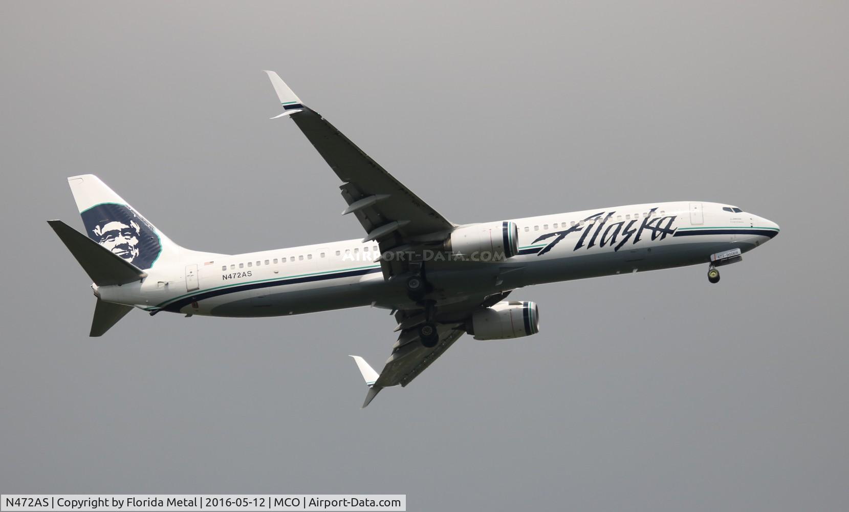 N472AS, 2015 Boeing 737-990/ER C/N 60580, Alaska