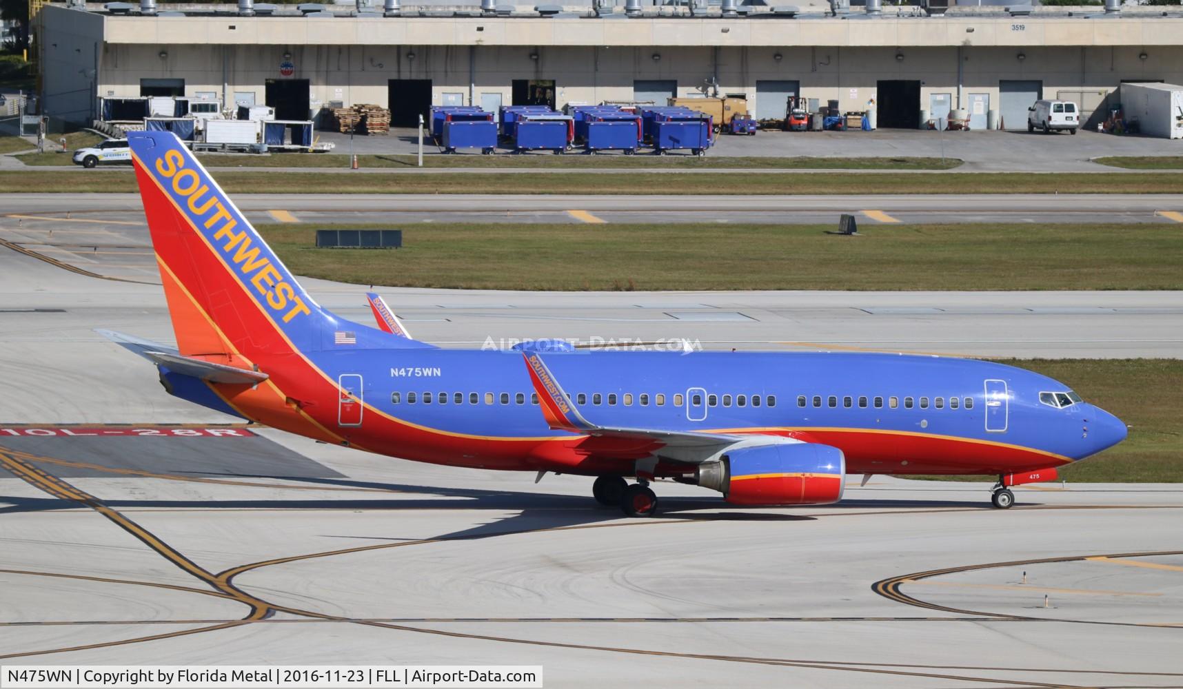N475WN, 2004 Boeing 737-7H4 C/N 32474, Southwest