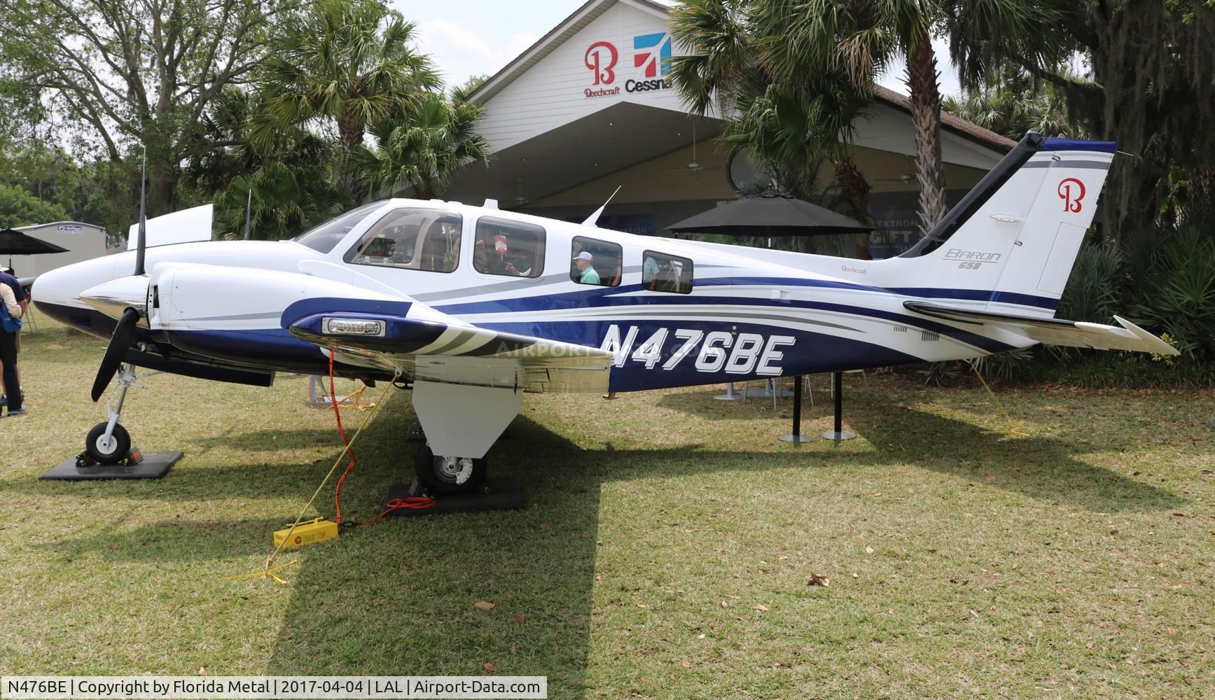 N476BE, 2017 Beechcraft G58 Baron C/N TH-2476, Beech G58