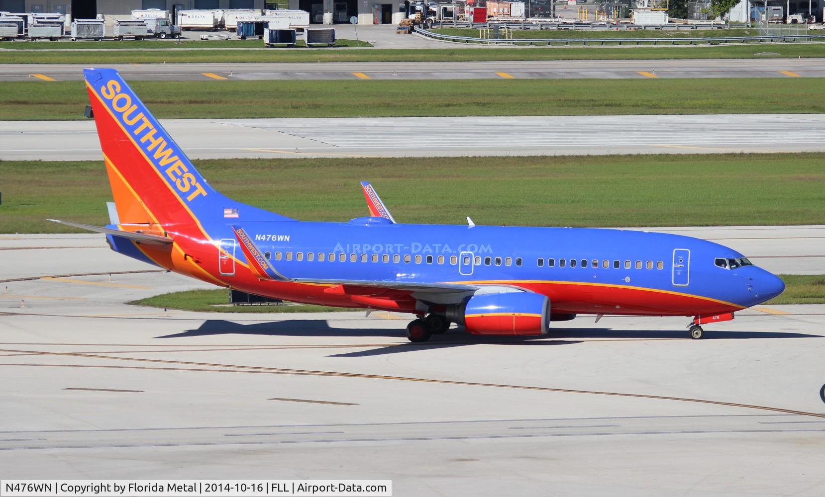 N476WN, 2004 Boeing 737-7H4 C/N 32475, Southwest