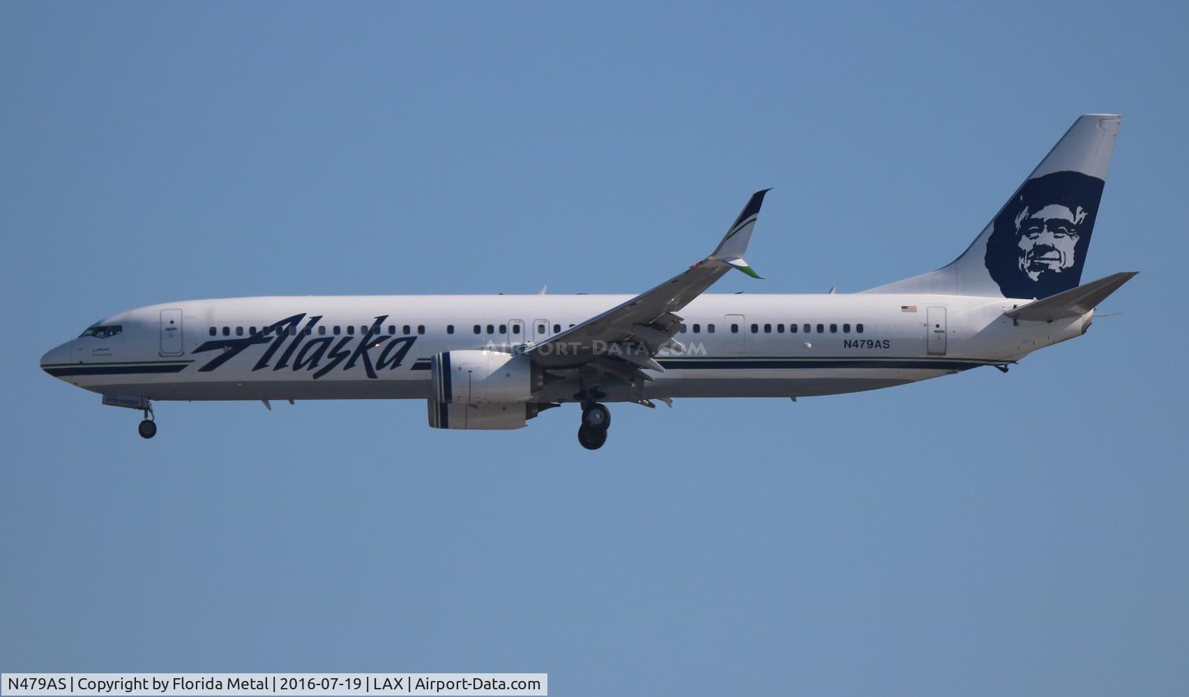 N479AS, 2015 Boeing 737-900/ER C/N 60576, Alaska